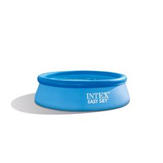 an inflatable dog bowl with the words easy set on it's side