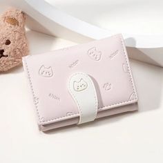 Kawaii Wallet, Cute Small Purse, Designer Coin Purse, Cat Wallet, Gatto Carino, Money Bags, Cute Wallet, Women Money, Money Purse