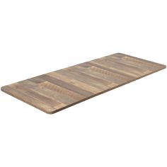 a wooden cutting board on a white background