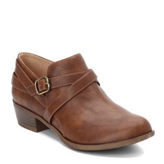 PRICES MAY VARY. Flexible Sole Available in Medium and Wide widths Side zipper closure for an easy on and off Faux leather uppers with decorative strap and metallic buckle Sandal Platform, Leather Shoes Woman, Shoes Woman, Womens Ankle Boots, Boots Outfit, Short Boots, High Heel Boots, Brown Boots, Boot Shoes Women