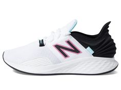 PRICES MAY VARY. Truly Unique: The New Balance Fresh Foam Roav v1 running shoes are the ultimate in casual athletic style. Pairing a bold, attractive look with plush comfort, these cushioned running shoes are in a league of their own. Fresh Foam Midsole: Feel like you're running or walking in the clouds. The first of three proprietary technologies in this athletic shoe, Fresh Foam midsole cushioning is precision engineered to deliver an ultra-cushioned, lightweight ride. NDurance Outsole: Step u A League Of Their Own, League Of Their Own, Cushioned Running Shoes, Neutral Running Shoes, New Balance Fresh Foam, Casual Athletic, New Balance Women, Kids Luggage, Road Running