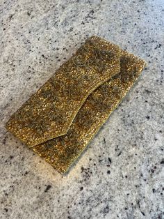 "Vintage Antique 1960s Beaded Gold Clutch Purse  Evening Bag  Many marks inside give it that desired authentic vintage character and charm.  Dimensions aprox 9\" x 5\" Absolutely Gorgeous  Quality Hand Made as seen on tag.   La Regale Ltd Hong Kong   See our other vintage purses as well.  Quick shipping.  We ship same or next day with USPS mail  We are a small family business and we appreciate your purchase, Godspeed ! 1" Gold Clutch Purse, Gold Clutch, Clutch Purse Evening, Vintage Purses, Vintage Character, Vintage 60s, Clutch Purse, Clutch Handbag, Evening Bags