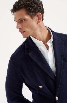 The noble cashmere fiber is characterized by an extreme fineness and also for its precious insulating qualities which guarantee warmth, providing coverage and lightness when worn. Shawl collar Metal button closure Patch hand pockets Flat pressed hem at cuffs and bottom Plain stitch Elegant Winter Cardigan With Lapel Collar, Luxury Tailored Peacoat With Button Closure, Luxury Peacoat With Notch Lapel And Button Closure, Luxury Peacoat With Button Closure And Notch Lapel, Classic Single Breasted Cardigan With Lapel Collar, Classic Single-breasted Cardigan With Lapel Collar, Classic Winter Cardigan For Business, Elegant Wool Cardigan With Lapel Collar, Luxury Business Peacoat With Button Closure