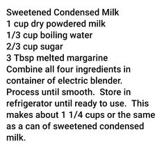 the instructions for how to make homemade whipped cream milkshake with ingredients labeled below