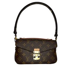 This Is A Gorgeous Louis Vuitton Shoulder Pochette Mtis East West Bag Purchased Just One Month Ago. Don’t Miss Out On Owning This Beauty. Goes With Almost Every Day Time Or Late Night Outfit Late Night Outfit, Day Time, Day And Time, East West, One Month, Night Outfits, Late Night, Authentic Louis Vuitton, Louis Vuitton Bag