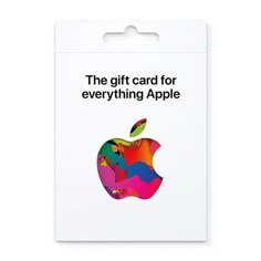 the gift card for everything apple has been designed to look like it's made out of