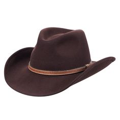 PRICES MAY VARY. 【High Quality Hat】 Cowboy hats are all made form 100% Australian wool. Different from cotton and polyester hats, wool hats are breathable and comfortable, keep warm in cold day. 【Shapeable Wide Brim】 Cowgirl hats have 3.54in brim, wide brim can helps block harmful sun rays from the eyes and face. And you can adjust brim's radian to get the shape you want. 【Western Hats Style】 The cowboy hat is a staple item in western style. 4.72in crown is perfect for you. Easy to match with ca Country Style Brown Hat For Rodeo, Cheap Brown Women's Cowboy Hat, Cowgirl Hats Western Brown, Brown Western Wide Brim Hat, Cowgirl Hat Brown, Brown Cowgirl Hat, Cowboy Hat Women, Western Hat Styles, Western Hats For Women