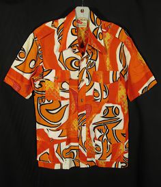 Retro Camp Shirt With Pockets, Retro Collared Camp Shirt With Pockets, 60s Colors, Tapa Cloth, White Hawaiian Shirt, Safari Style, Clothing Styles, Mens Clothing, James Bond