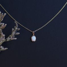 Handmade item Materials: 14k Gold Plated Gemstone: Lab Created White Opal Jewelry type: Necklace Style:  Minimalist Description *Necklace Length : 14inches/16inches/18inches/20inches *Pendant Dimensions : 7mm X 9mm *Chain Thickness : 1.3mm 🌻Tips on Caring for Jewelry: - If you want your jewelry to look new at all times please take jewelry off before showering. - Please keep it away from chemicals, water, and high temperature, it can be too harsh for your stone. - Store it well. A ring box or airtight ziplock bag is the perfect place to keep them. Do not hesitate to contact me with any doubts, I will be happy to help you!  : ) CHECK MORE JEWELRY https://www.etsy.com/shop/CaitlinsJewelryHouse?ref=seller-platform-mcnav Thank you for visiting my shop! Delicate Opal Gemstone Necklaces, Delicate Opal Jewelry For Gifts, Delicate Opal Jewelry Gift, Dainty Opal Pendant Necklace, Handmade Dainty Opal Necklace, Delicate Opal Jewelry With Birthstone, Dainty Opal Birthstone Necklaces, Delicate Opal Birthstone Jewelry, Delicate Opal Chain Jewelry Gift