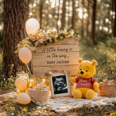 Celebrate your new arrival with our sweet, Winnie the Pooh themed, pregnancy announcement template. Perfect for sharing your news on Instagram, Facebook, or anywhere else. This editable announcement is designed for easy customization in Canva, making it simple to create a beautiful baby announcement that perfectly reflects your style.  𝗩𝗶𝘀𝗶𝘁 𝗼𝘂𝗿 𝘁𝗵𝗲𝗺𝗲𝗱 𝗰𝗼𝗹𝗹𝗲𝗰𝘁𝗶𝗼𝗻 𝗵𝗲𝗿𝗲: https://www.etsy.com/au/shop/NurtureandNestStudio?ref=seller-platform-mcnav&section_id=50607081 𝗪𝗵𝗮𝘁'𝘀 𝗶𝗻𝗰𝗹𝘂𝗱𝗲𝗱: ❈ Editable Canva template for a digital pregnancy announcement ❈ Bonus baby photobook Canva template to capture baby's first year 𝗖𝘂𝘀𝘁𝗼𝗺𝗶𝘇𝗮𝗯𝗹𝗲 𝗙𝗲𝗮𝘁𝘂𝗿𝗲𝘀: ❈ Text, fonts, and colors ❈ Add your photo or sonogram or use the free sonogram in the template ❈ Add Toy Story Maternity Photos, Due In August Pregnancy Announcement, Gender Reveal Pooh Bear, Gender Neutral Pregnancy Announcement, Book Baby Announcement, Great Grandparent Pregnancy Announcement, Gender Reveal Ideas Winnie The Pooh, Gender Reveal Winnie The Pooh Theme, Gender Reveal Winnie The Pooh