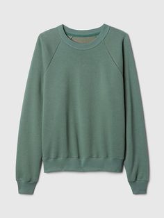 Vintage Soft Raglan Sweatshirt | Gap Gap Sporty Sweatshirt For Fall, Casual Gap Sweats For Fall, Gap Cotton Crew Neck Sweatshirt, Gap Relaxed Fit Sweatshirt With Ribbed Cuffs, Gap Relaxed Fit Sweats With Ribbed Cuffs, Gap Relaxed Fit Sweatshirt, Gap Cotton Sweats With Relaxed Fit, Washed Relaxed Fit Sweatshirt For Layering, Gap Relaxed Fit Sweatshirt For Fall