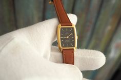 ETERNA  - Swiss made  quartz women's watch ETERNA,vintage quartz womens watch ETERNA 20x29mm size of the case   In perfect working  and cosmetic condition! See more of our watches: https://www.etsy.com/shop/RetroWatchMZLtd Vintage Rectangular Analog Watches, Vintage Rectangular Analog Watch, Vintage Brown Watch Accessories With Rectangular Dial, Vintage Rectangular Watch For Everyday, Vintage Brown Watch With Rectangular Dial, Vintage Rectangular Everyday Watch, Vintage Everyday Rectangular Watch, Everyday Vintage Rectangular Watch, 1980s Bands