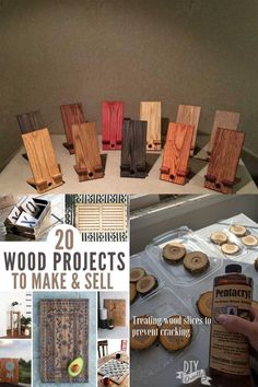 wood projects to make and sell with instructions on how to use them in your home