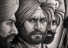 Singh Tattal's drawing of Sikh Soldiers Ww1 Pictures, Photorealistic Drawings, Basic Drawing For Kids, Drawing Competition, Realistic Drawing, Portrait Sketch, Basic Drawing, Drawing For Beginners, Graphite Drawings