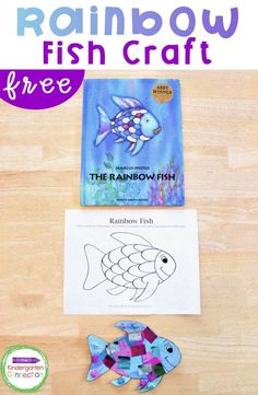 rainbow fish craft for kids to make