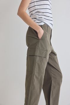 The New Age Utility pants have a wider leg with a cargo style pocket. These pants are made with new twill fabric fabric for spring. Wide leg Hidden elastic in back 2 side pockets 2 cargo style pockets on leg Workwear Full-length Cargo Pants With Side Pockets, Spring Utility Cargo Pants Full Length, High-waisted Cotton Cargo Work Pants, Full-length Spring Cargo Pants, Full-length Cargo Pants For Workwear In Spring, Spring Full Length Cargo Pants, Full Length Cargo Pants For Workwear In Spring, Full Length Cargo Pants For Spring, Spring Military Wide-leg Cargo Pants