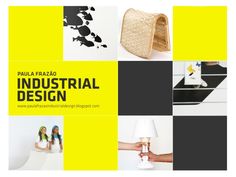 the cover of an article about industrial design, with images of women in different styles and colors