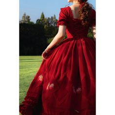 A classic dress embroidered with sweet red strawberries. The bright red strawberries drawn along with the geometrically arranged embroidery look like a framed painting. The back is decorated with lace-up, the waist part is decorated with ribbons, and the skirt part is decorated with ruffles. You will be fascinated by the graceful silhouette that gently spreads out. 
 
 
 Reservation deadline 
 
 December 12th (Tuesday) 13:00 
 
 
 Item 
 
 Long length 
 Middle length 
 
 
 Size 
 
 Long length Red Vintage Ball Gown Dress, Vintage Red Ball Gown Dress, Vintage Red Ball Gown, Red Ruffled Ball Gown Dress, Red Square Neck Dress For Wedding, Red Square Neck Wedding Dress, Red Dresses With Fitted Bodice For Dressmaking, Red Square Neck Dress For Garden Party, Red Vintage Dress With Floral Embroidery