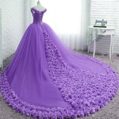 Fabric:Tulle,flowers Process Time:15 to 20 days Shipment Way:DHL,UPS,Fedex,Aramex,etc. Shipping Time: 4-6 days ------------------------------------------------------------------------------------------------------------- Welcome to Siaoryne Bridal Shop Email Adrress: siaoryne@gmail.com All our dresses are made to measure, done by handcraft with much care and love. Before the process of making your Dream Dress, I will personally guide you from choosing the design that will look best on you, throu Quinceanera Dresses Off The Shoulder, Light Blue Wedding Dress, Purple Ball Gown, Ball Gown Quinceanera Dresses, Rose Wedding Dress, 15 Dresses Quinceanera, Dresses Off The Shoulder, Quinceanera Dresses Pink, Pink Ball Gown