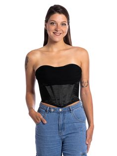 Get prepped for a flirty night out in our black satin with chiffon draped cowl neck corset top. 💋 Wear this cute top alone or layer it with your favorite jacket or cardigan. Crafted from a silky woven fabric, this corset inspired top is complete with lace-up back detail, a cowl neckline, and a cropped fit with a curved hem. Finished with boning and removable, adjustable straps. Zipper closure on the side of the back. This top has slightly adjustable sizing due to the corset-style lacing in the Orchard Corset, Corset Style, Corset Top, Cowl Neck, Black Satin, Cute Tops, Strapless Top, Bodice, Night Out