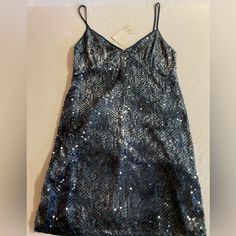 Nwt Stunning Nwt Zara Midnight Blue Sequin Dress.Gorgeous Sparkling Sequin Dress.Feminine . Date Night . Party . Vacation . Mobwife . Wedding Guest . Graduation Blue Slip Dress With Spaghetti Straps For Party, Blue V-neck Slip Dress For Party, Zara Mini Dress With Spaghetti Straps For Party, Blue Slip Dress With Spaghetti Straps For Night Out, Blue Spaghetti Straps Slip Dress For Night Out, Zara Spaghetti Strap Mini Dress For Party, Zara Slip Dress With Spaghetti Straps For Night Out, Zara Spaghetti Strap Slip Dress For Night Out, Zara Spring Night Dresses