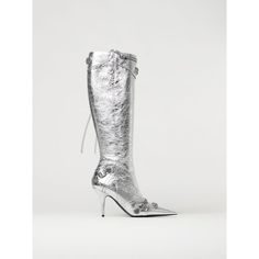 Fall/Winter 2023/2024 Balenciaga Boots Woman Silver Size Type: It Sku: Gig-694395wbdk3 ~ 8018 Welcome To The Official Luosophy Poshmark Closet! Luosophy Is A Luxury Brand Reselling Company Founded In San Diego, Ca From 2016. All Our Products Are Imported From Italy And Sold In The Usa. We Do Our Best To Provide High Fashion, Luxury Items At Affordable Prices. We Guarantee All Our Products Are 100% Authentic. Shop With Us And You Will Forget About Shopping At Department Or Brand Name Stores. Our Luxury Knee-high Winter Boots, Luxury Winter Knee-high Boots With Reinforced Heel, Luxury Knee-high Boots With Reinforced Heel For Winter, Designer Heeled Boots With Pointed Toe For Winter, Designer High Ankle Winter Boots, Luxury Silver Winter Boots, Designer Winter Boots With Reinforced Heel, Designer Winter Round Toe Heeled Boots, Winter High Ankle Boots With Branded Heel Counter