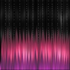 an abstract background with pink and purple lights in the center, overlaided with black dots