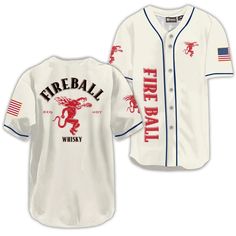 Fireball USA Flag Baseball Jersey, Fireball Jersey Shirt, Fireball gift, Fireball apparel, Fireball shirt, jersey shirt mens, Summer gifts, Fireball merchandise, Basic Baseball Jersey, Summer Baseball Jersey, Fireball team baseball jerseys Sports Season Team Jersey With Baseball Collar, Baseball Collar Jersey For Team Events And Sports Season, Collegiate College Jersey With Moisture-wicking, Collegiate Moisture-wicking Jersey For College, Red Baseball Jersey For Team Events, Team Events Jersey With Baseball Collar For Sports Season, Baseball Season Team Events Jersey, Baseball Jersey For Sports Season Team Events, Baseball Collar Jersey For Team Events During Sports Season