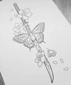 Butterfly Sketch, Arte Doodle, Muster Tattoos, Tattoo Butterfly, Sketch Tattoo Design, Dope Tattoos For Women, Sketch Tattoo, Stylist Tattoos, Tattoo Design Book