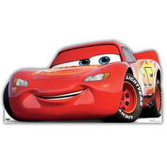 LIGHTNING MCQUEEN Cars 3 Cardboard Cutout Standup Standee - Front Spiderman Plushies, Mcqueen Cars 3, Mcqueen Party, Mcqueen Cars, Jackson Storm, Ipad Snap, Cardboard Cutouts, Cardboard Cutout, Posters Wall Art