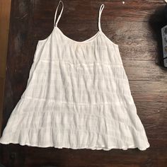 Anthropologie Nwt White Camisole, Size S, Perfect For Summer Time, Light And Flown White Camisole, Anthropologie Top, Summer Time, Shirt Blouses, Anthropologie, Color White, Women's Fashion, Womens Tops, Women Shopping