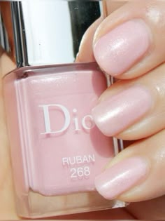 Dior Nail Polish, Freetime Activities, Dior Nails, Pink Aura, Pink Nail Polish, Pink Nail, Blair Waldorf, Dream Nails, Pink Princess