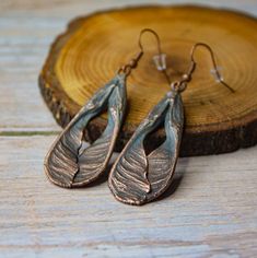 Maple Key Dangle Earrings Copper Natural Maple Seeds - Etsy China Nature-inspired Copper Dangle Earrings, Nature-inspired Electroformed Brass Earrings, Nature-inspired Copper Earrings As Gift, Nature-inspired Bronze Earrings For Gifts, Nature-inspired Bronze Drop Earrings, Hand Forged Rustic Earrings For Gift, Bronze Electroformed Drop Earrings, Rustic Hand Forged Earrings For Gift, Hand Forged Bronze Nature-inspired Earrings