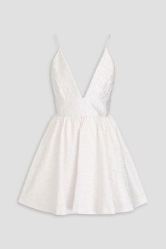 Shop on-sale ALICE + OLIVIA Ellamae cloqué mini dress for Woman. Browse the best deals from ALICE + OLIVIA and luxury fashion at The Outnet. Made With Love Jack Dress, Wedding Mini Dress With Corset Back And Backless Design, Alice Chambers Dress, Alice And Ames Dress, Lavish Alice White Dress, Luxury White Embellished Mini Dress, Alice + Olivia Dress, Dress For Woman, Loungewear Luxury