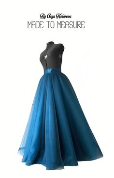 Teal Ball Gown, Tulle Skirt Long, Blue Tulle Skirt, Long Tulle Skirt, Tulle Skirts Outfit, Skirt Circle, Tulle Long Skirt, 40 Fashion Women, Skirt Satin