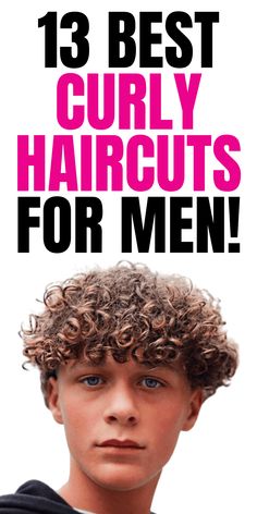 Explore the top haircuts for men with curly hair, offering styles that showcase and complement their natural texture. From long, luscious curls to short, defined cuts, discover the best options to simplify your curly hair care routine and enhance your overall look. Curly Haircuts Ideas, Men's Curly Hair, Curly Hair Texture, Haircut Options, Angular Fringe, Temple Fade, Undercut Curly Hair, Long Afro, Best Curly Haircuts