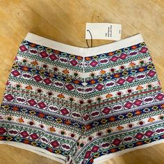 Zara Womens White Boho Aztec Geometric Floral Festival Beaded Shorts Size S Beaded Shorts, White Mom Jeans, Distressed High Waisted Shorts, Stretchy Jean Shorts, Black Distressed Shorts, Studded Shorts, Mom Jeans Shorts, Ripped Denim Shorts, Black Jean Shorts