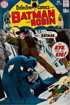 the cover to batman and robin comics, with an image of a man in a hat on