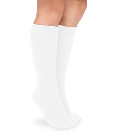 Plain White Knee Highs-Cotton - Mumzie's Children Smocked Baby Clothes, Girls Knee High Socks, Peter Pan Collar Shirt, Tall Socks, Usa Shoes, Knee Highs, Rib Top, High Knees