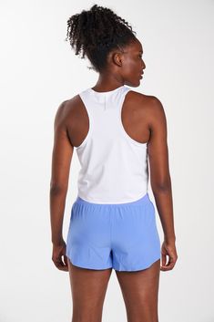 The ALRN Crop Mesh Singlet is perfect for running or yoga. The Birdseye knit is ultralight and allows for superb breathability. The crop length and armhole shapes are flattering and shaped for maximum movement. This tank is style in motion. Seamless Athleisure Activewear For Running, Seamless Running Activewear In Athleisure Style, Seamless Sleeveless Activewear For Running, Technical Racerback Top For Training, Compression Moisture-wicking Racerback Top, Functional Crop Top For Light Exercise In Summer, Sporty Seamless Activewear For Running, Sporty Seamless Running Activewear, Breathable White Crop Top For Yoga