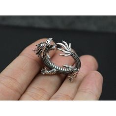 Silver Dragon Ring, Gothic Dragon Ring, Punk Dragon Ring, Majestic Dragon Ring | eBay Mf Doom Mask, Gothic Dragon, Dragon Ring, Head Ring, Punk Vintage, Rock Jewelry, Goth Jewelry, Silver Dragon, Dragon Head