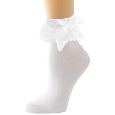 Socks Coquette, Coquette Socks, Socks With Ruffles, White Ruffle Socks, White Frilly Socks, Lace Trim Socks, Soft Princess, Princess Socks, Ankle High Socks