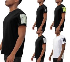 SHORT SLEEVE COTTON TSHIRTUTILITY SLEEVE POCKETREGULAR FITMade In: USAFabric Contents: 100% COTTON Black Moisture-wicking Shirt For Summer, Black Sports Shirt For Summer, Black Moisture-wicking Shirt With Relaxed Fit, Black Moisture-wicking Relaxed Fit Shirt, Casual Black Shirt For Sports, Sporty Black Streetwear Shirt, Black Casual Moisture-wicking Shirt, Black Moisture-wicking Short Sleeve Shirt, Black Sporty Shirt With Relaxed Fit