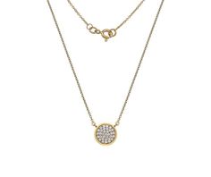 9CT GOLD CUBIC ZIRCONIA SET DISC STATION NECKLACE Wedding Jewelry Photography, Necklace Set Gold, Plain Silver Rings, Bolt Ring, Concentric Circles, Scottish Wedding