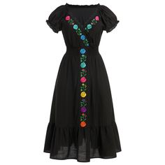 PRICES MAY VARY. Traditional Mexican Dress for Women: Mexican dresses for women traditional cinco de mayo outfit. Floral embroidered Mexican peasant dresses for women ethnic wear Mexican dress for women traditional fiesta. Mexican embroidered floral dress, gives you a romantic look at crowds. Pretty 70s Mexican dress for girls, mexican dress woman cinco de mayo costume women Halloween costume, fiesta dress for women, Mexican themed Fiesta birthday dresses, Mexican fiesta outfits for women; Floral Embroidered Dress for Women: Elegant Mexico dress Mexican style dress for women, mexican quinceanera dresses boho floral embroidered mexican dress features Floral embroidered, warp v neck embroidered flower midi dress, can perfectly show off your charming clavicle and long neck. Puffy short sleeve Mexican Themed Dress, Mexican Style Dresses Party, Traditional Quinceanera Dresses Mexican, Mexican Outfits For Women, Mexican Dresses For Women, Dresses For Women Traditional, Mexican Fiesta Dresses, Mexico Dress, Peasant Dresses