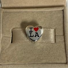 Pandora I love LA Los Angeles Heart Bead Charm Travel LA S925 Sterling Silver Jewelry fit for Bracelet Mixed Enamel, with Gift Box Listing Includes: 1* S925 Sterling Silver Charm/Bead/Dangle 1* Gift box Ship from USA - FREE Shipping Shipped USPS First Class with Tracking Item will be shipped as soon as possible after receiving the payment, excluding weekends and public holidays.If you have any questions about the product, please feel free to contact me. I Love La, Pandora Bracelet Charms, Bracelet Charms, Heart Beads, Beaded Dangles, Sterling Silver Charm, Pandora Charms, Sterling Silber, Charm Bracelets