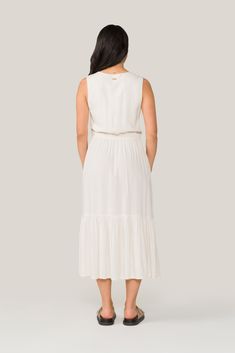 The embodiment of carefree summer spirit. Wear this breathable, versatile dress for a day on the beach, a stroll through the farmers market, or your neighbor's sunset garden party. Sunset Garden, Spirit Wear, Versatile Dresses, Anniversary Sale, Nordstrom Dresses, Running Women, Long Sleeve Sweatshirts, Farmers Market, Natural Fibers