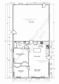 the floor plan for a two story house with an attached garage and living room,