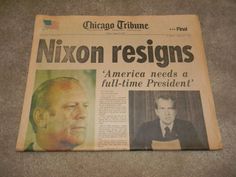 old newspaper headlines | Old Newspapers with Historical Headlines (20 pics) News Print, Historical People, Richard Nixon, Print Media