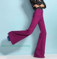 Womens Wide Leg Bell Bottom Formal Long Pants   Color:Black ,Green ,Purple ,Red Size:25-33 Material:Polyester        Payment 1. Payment must be made within 7 days of auction closing (Unpaid dispute will automatically open when item is not paid in 7 days). 2. PLEASE NOTE: SHIPPING&HANDING DOES NOT INCLUDE DUTIES, LOCATL TAXES OR ANY OTHER IMPORTATION FEES. 3. Please list your special requests (color, packages, value of declaration, etc.) in the EBAY NOTES SECTION when you make payment Shipping 1. Wide Leg Purple Bottoms For Fall, Purple Wide Leg Bottoms For Fall, Purple Trousers For Fall, Full Length Purple Pants, Stretch Full Length Purple Pants, Chic Full Length Purple Bottoms, Wide Leg Purple Workwear Pants, Purple Wide Leg Workwear Pants, Purple Wide Leg Work Pants